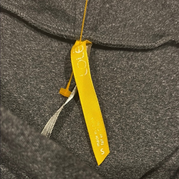 Gray Long Sleeve Dress with Cowl Neck - Picture 2 of 9